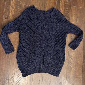 Blue and Black Express Sweater